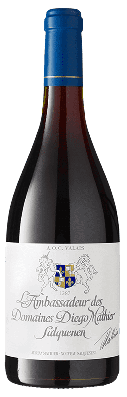 Ambassadeur rot des Domaines Diego Mathier AOC Wallis, Der Botschafter