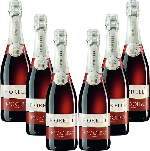 Fragolino Fiorelli Vino Rosso (Bevanda aromatizzata a base di vino)