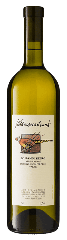 Johannisberg Weidmannstrunk AOC VS, der Jägertrunk