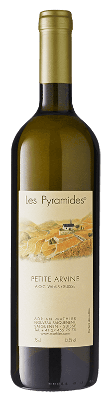 Petite Arvine Les Pyramides AOC VS, Die weisse Diva
