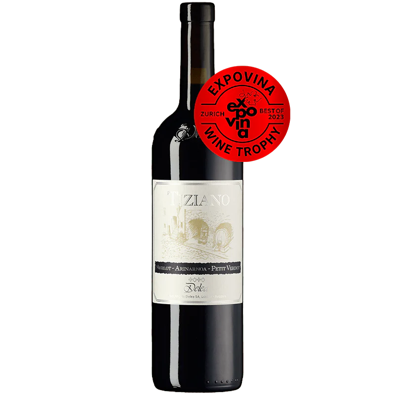 TIZIANO VINO ROSSO DELLA SVIZZERA ITALIANA IGT - Hotelwein