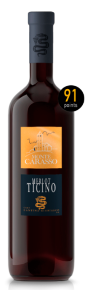 TICINO DOC – MERLOT “MONTE CARASSO” - Hotelwein