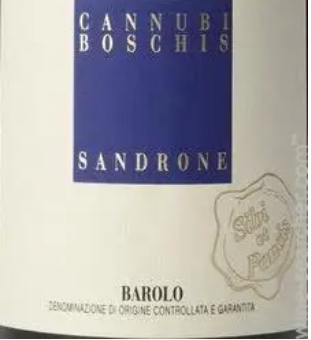 1997 Luciano Sandrone Aleste-Cannubi Boschis