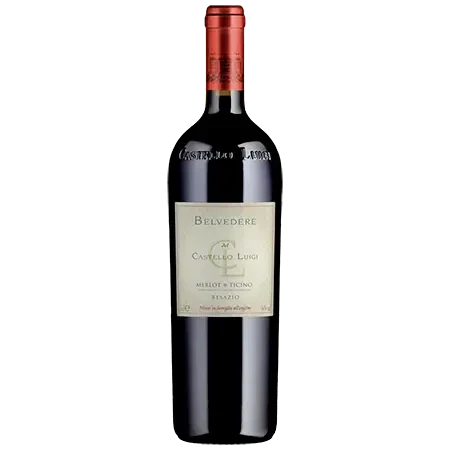 Belvedere del Castello Luigi – Merlot Ticino DOC 2022 - Hotelwein
