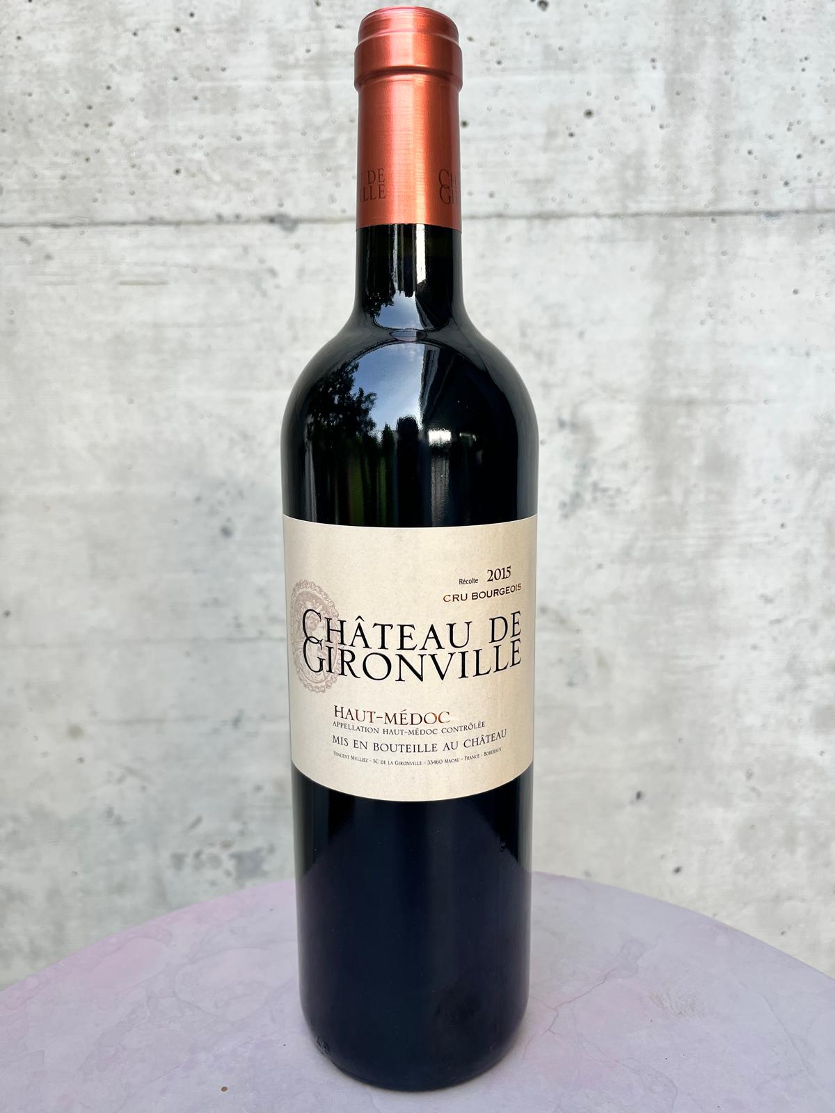 Château de Gironville, Ht-Médoc 2015 75cl - Hotelwein