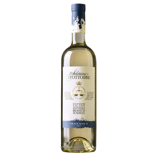 Selezione d'Ottobre Bianco Merlot Ticino DOC 75 CL Vino Bianco