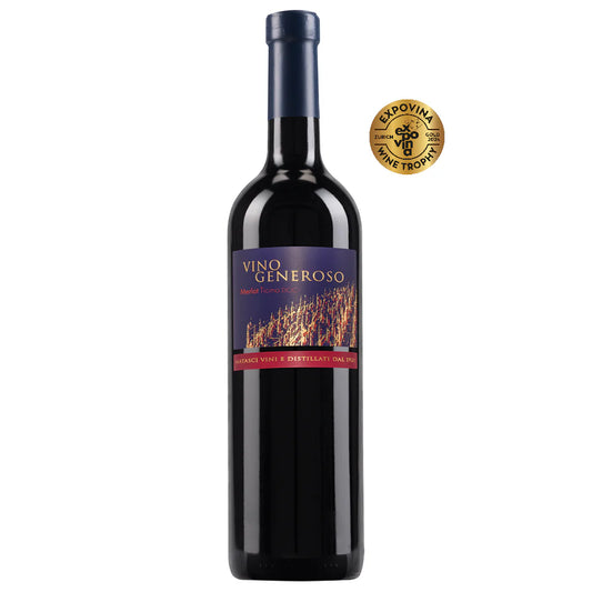Vino Generoso Merlot Ticino DOC 75 CL Vino Rosso