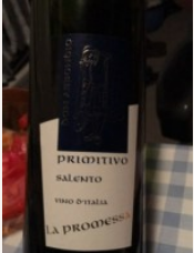 PRIMITIVO LA PROMESSA