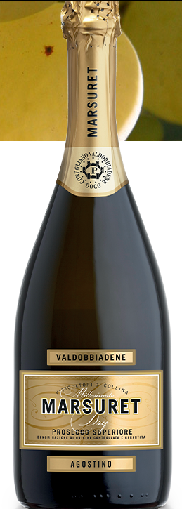 Marsuret Agostino Dry – Valdobbiadene Prosecco Superiore DOCG.