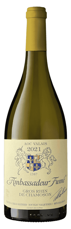 Ambassadeur Fume Gros Rhin de Chamoson AOC VS, Ambassadeur Fume Gros Rhin de Chamoson AOC VS