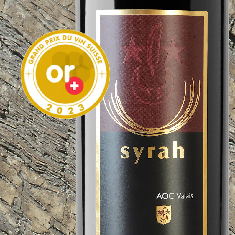 Syrah AOC Valais, Jean Louis Mathieu Sierre - Hotelwein