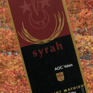 Syrah AOC Valais, Jean Louis Mathieu Sierre