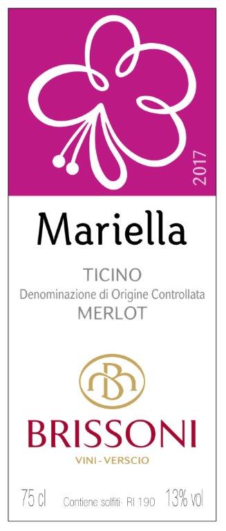 MARIELLA, MERLOT DEL TICINO DOC - Hotelwein