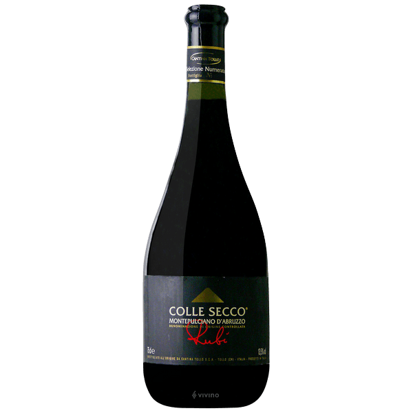 "Colle Secco" Montepulciano d'Abruzzo DOP "Rubi" - Hotelwein