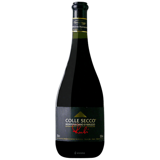 "Colle Secco" Montepulciano d'Abruzzo DOP "Rubi" - Hotelwein