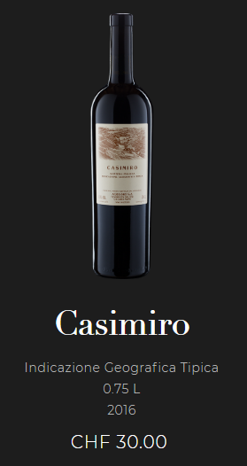CASIMIRO - Hotelwein