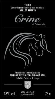 Crine di Pedemonte - Ticino D.O.C. Terre di Pedemonte Riserva - Hotelwein