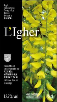 L’Igher - Vino bianco svizzero I.G.T.