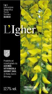 L’Igher - Vino bianco svizzero I.G.T. - Hotelwein