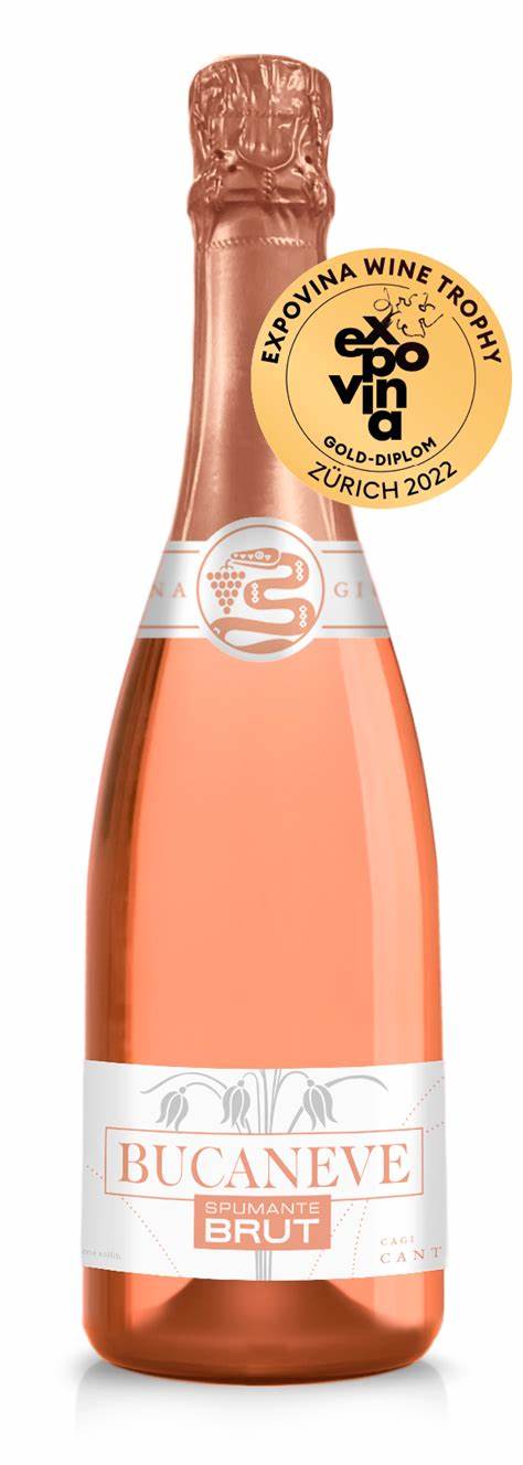 BUCANEVE – Spumante Brut-Rosé, IGT Svizzera Italiana, 75cl - Hotelwein
