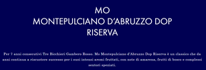 Mo' Montepulciano D'Abruzzo DOP Riserva