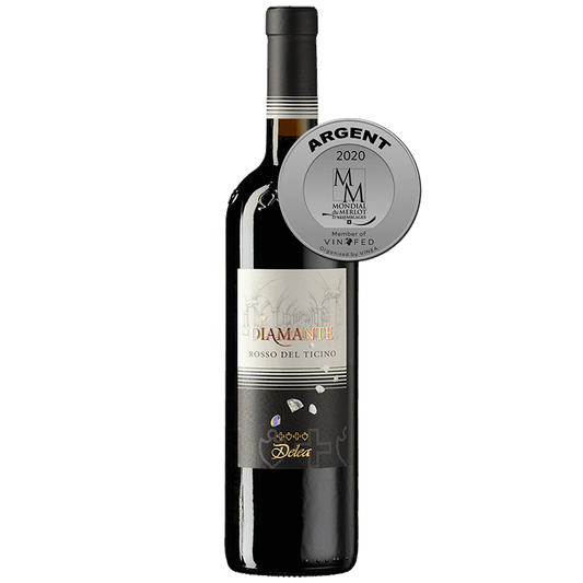 DIAMANTE ROSSO DEL TICINO DOC, - Hotelwein