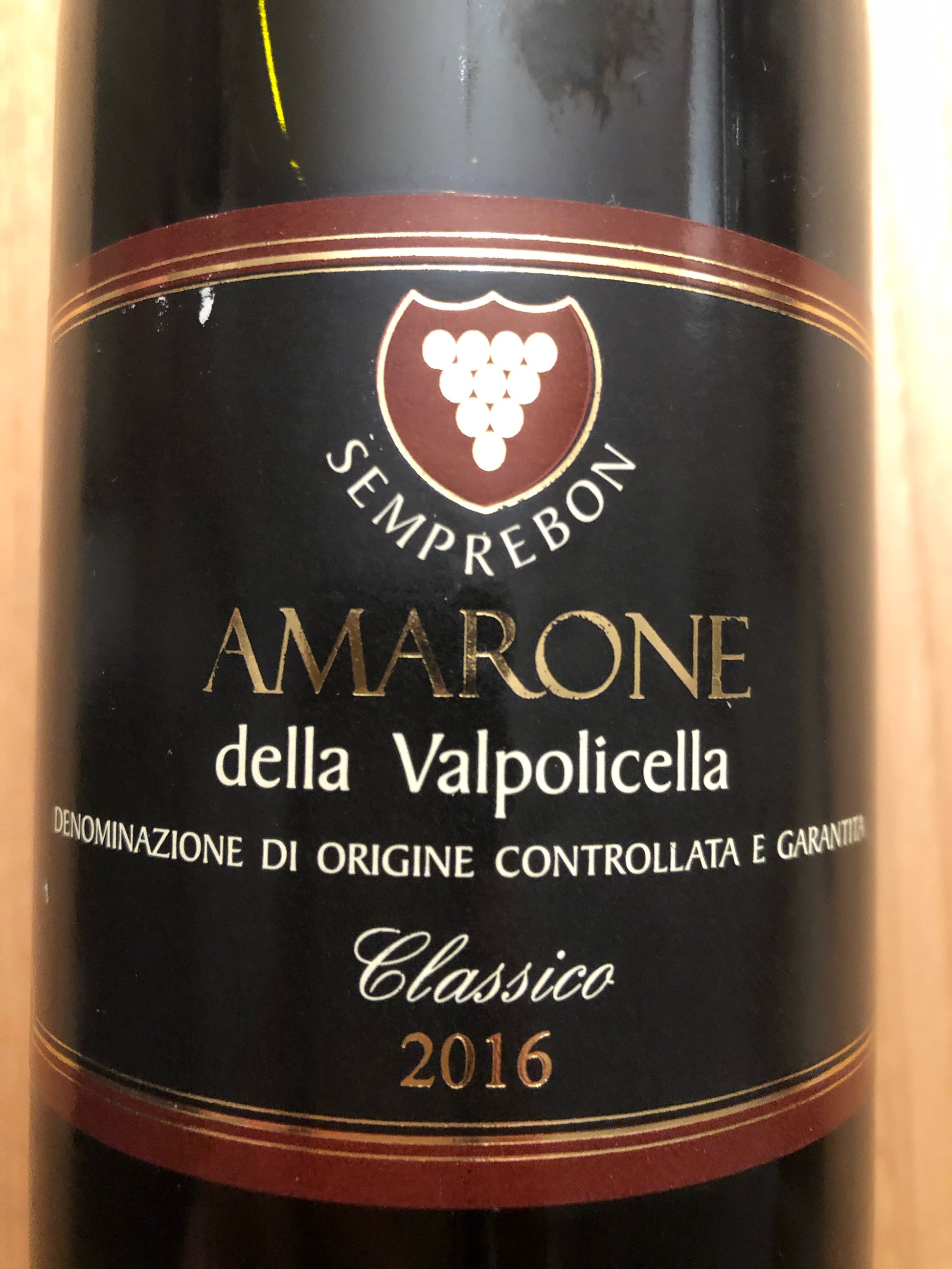 AMARONE SEMPREBON à 75CL - Hotelwein