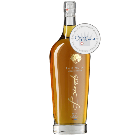 LA BIONDA, Grappa Ticinese, DELEA Losone, Flasche a 70cl - Hotelwein