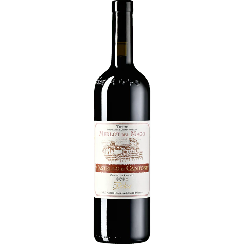 MERLOT DEL MAGO CASTELLO CANTONE RANCATE TICINO DOC - Hotelwein